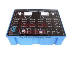 Verification of Laws & Network Theorems in DC Circuits with power supply and 2 meters (C.R.)